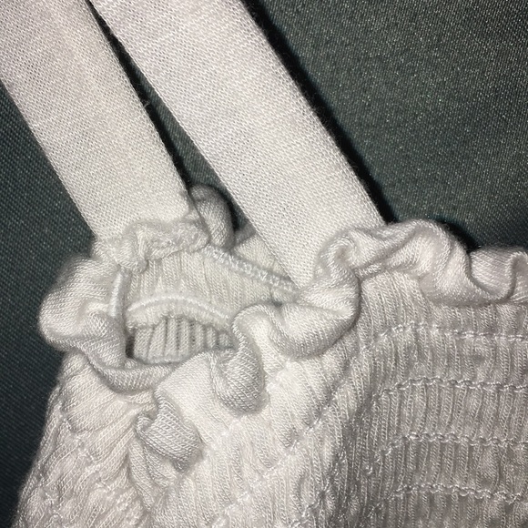 Whites smocked peplum tank top - Picture 5 of 5